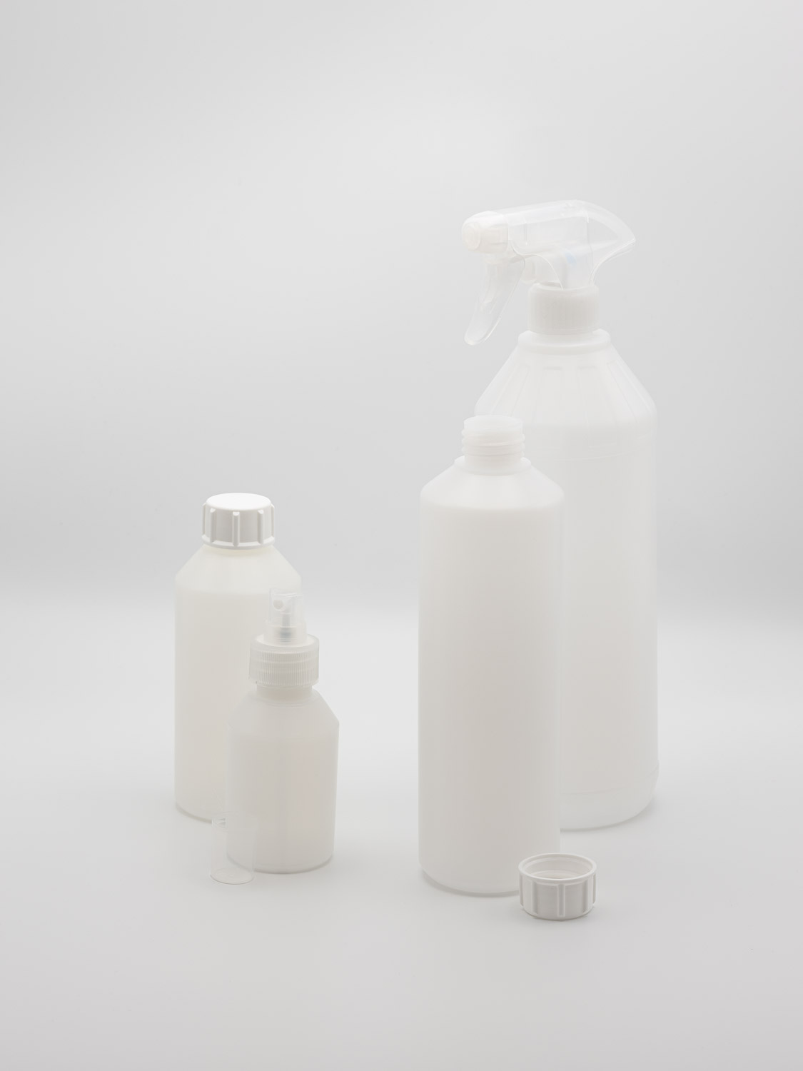 fles HDPE naturel PP28